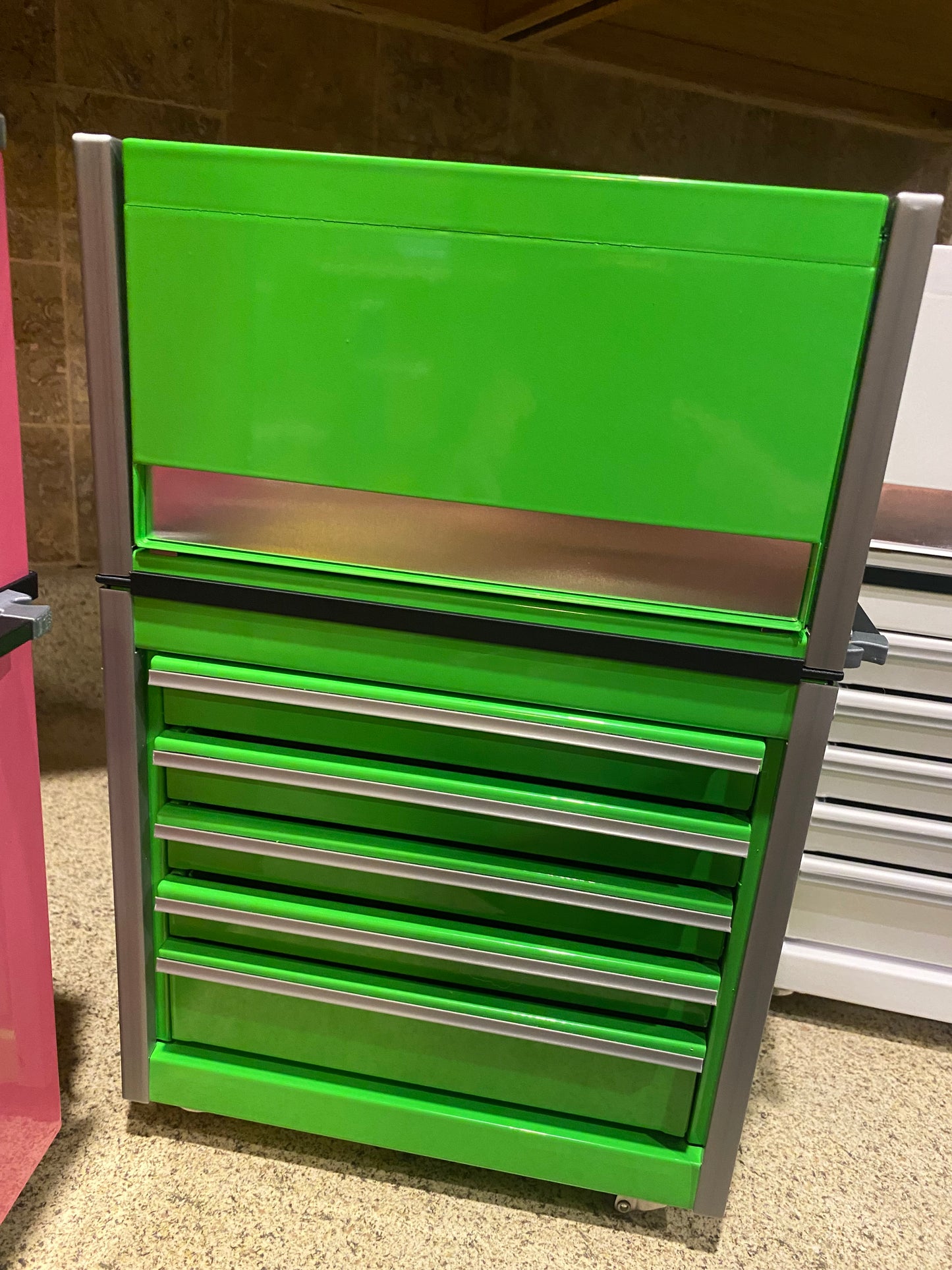 Mini Toolbox Top and Bottom with Caster