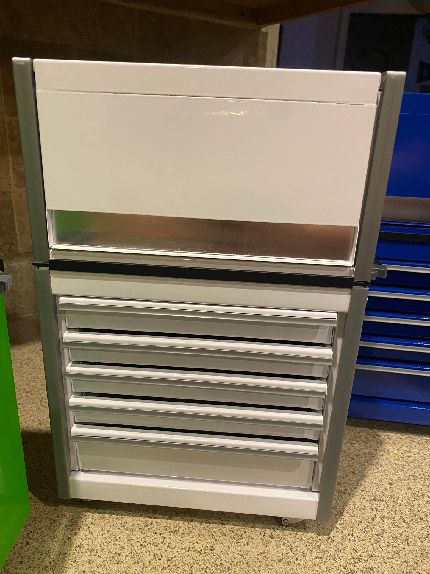 Mini Toolbox Top and Bottom with Caster