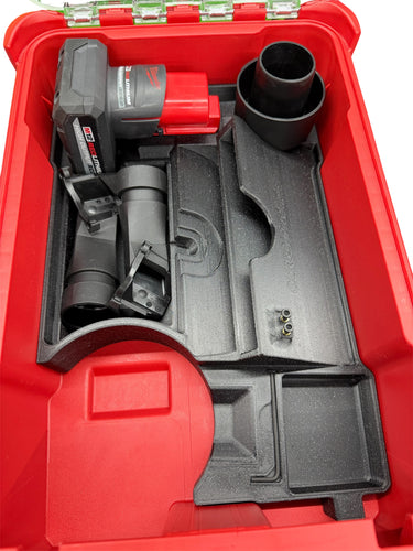 Milwaukee M12 Orbital Sander Packout Organizer CRL-MT0937