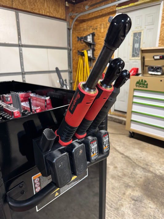 Snap-on Magnetic Multi Tool and Battery Holder