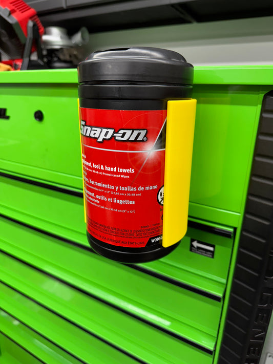 Snap-On Hand Wipes Mount