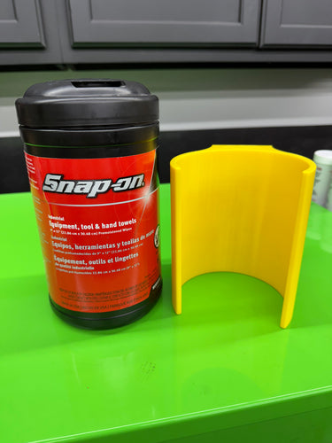 Snap-On Hand Wipes Mount