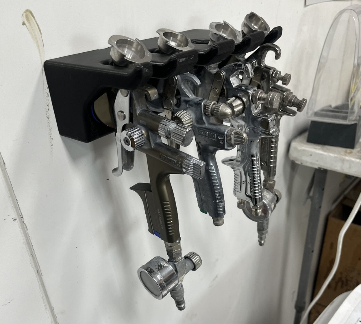 Magnetic Multiple Paint Gun Holder