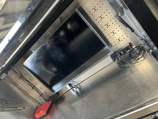 Toolbox Hutch Monitor Mount Pegboard