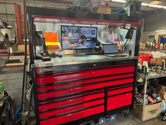 Pegboard Monitor Mount 200mm x 100mm