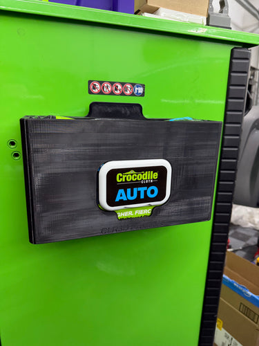 Crocodile Cloth Auto Hand Wipe Mount