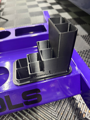 Matco Sidekick Bottom Tray Zip Tie Holder
