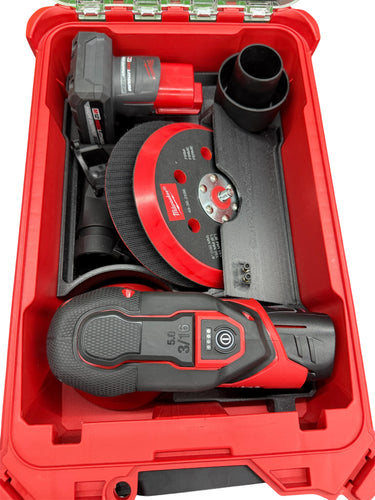 Milwaukee M12 Orbital Sander Packout Organizer   CRL-MT0937