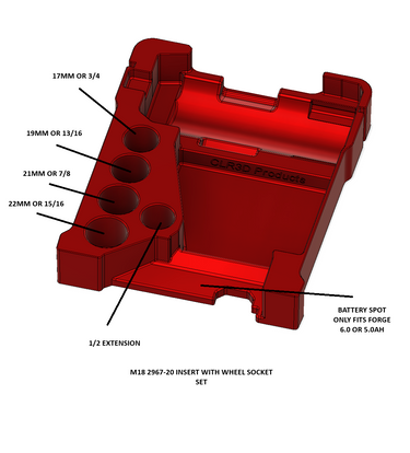 Milwaukee M18 2967-20 HI-TQ Packout Organizer            CRL-MT2967